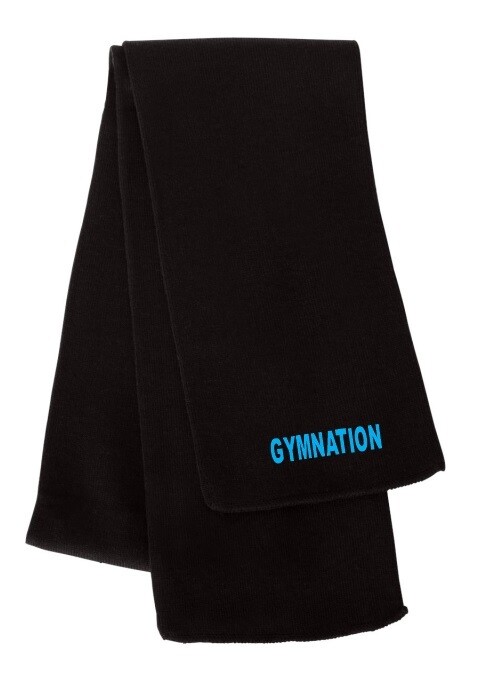 GymNation - Black Gymnation Scarf