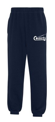 Cole Harbour Comets - Comets Navy Sweatpants (White Logo)