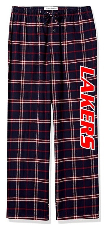 HCL - Navy &amp; Red Lakers Pajama Pants