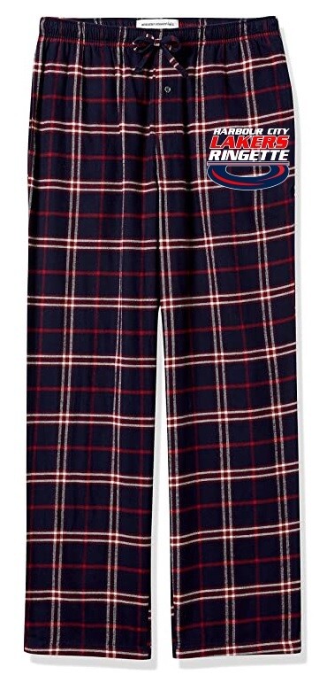 HCL - Navy &amp; Red HCL Logo Pajama Pants