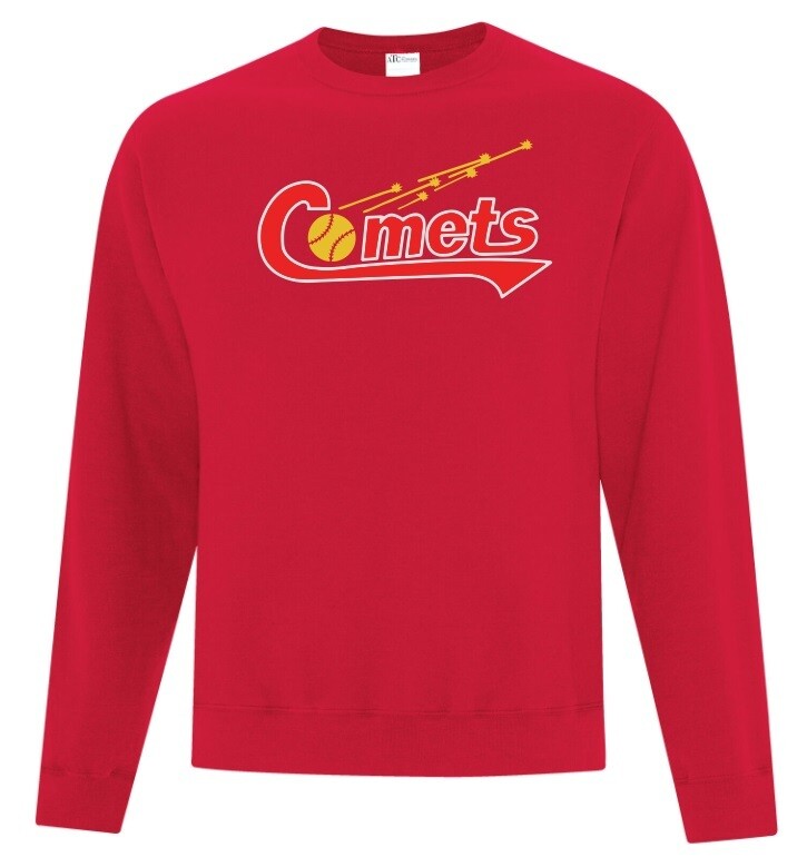 Cole Harbour Comets - Red Comets Crewneck Sweatshirt