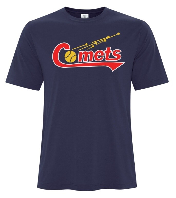 Cole Harbour Comets -  Ladies Navy Comets T-Shirt