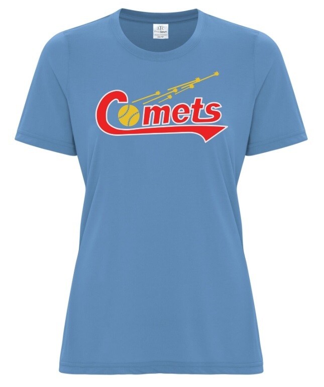 Cole Harbour Comets -  Ladies Light Blue Comets T-Shirt
