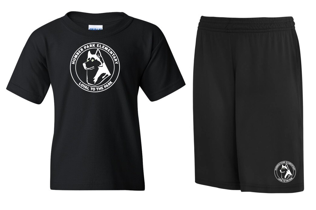 Humber Park Elementary - Humber Park Elementary Athletic Bundle (Cotton T-Shirt & Shorts)