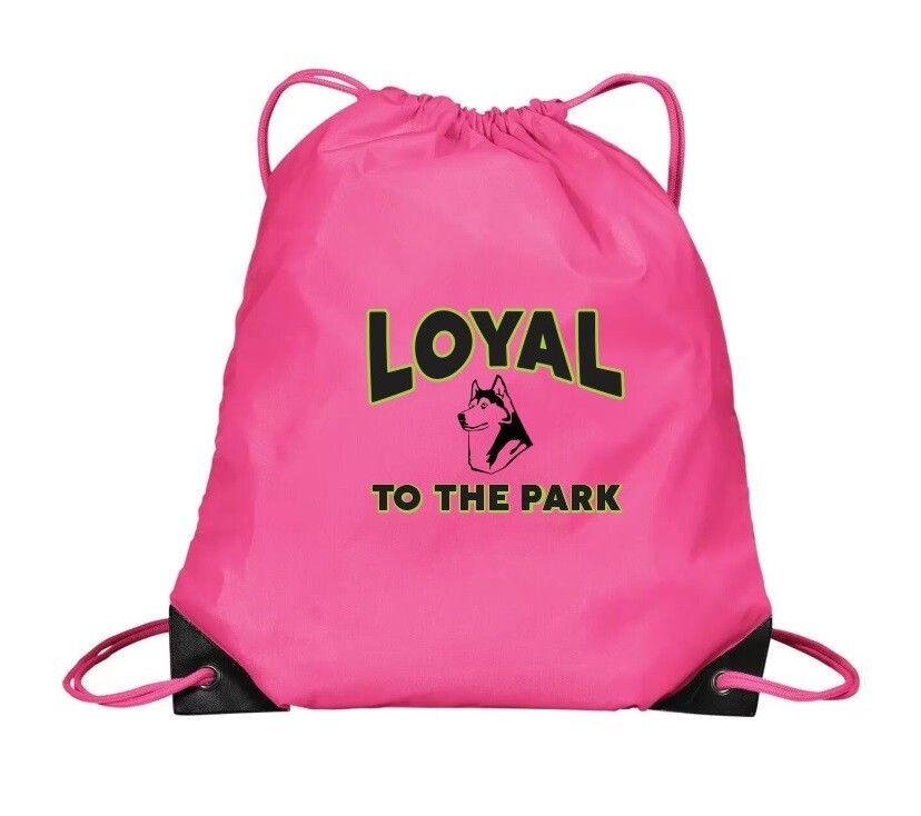 Humber Park Elementary - Pink Loyal to the Park Cinch Bag