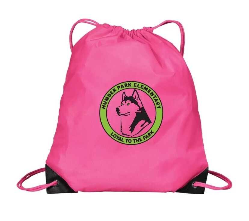 Humber Park Elementary - Pink Humber Park Elementary Cinch Bag