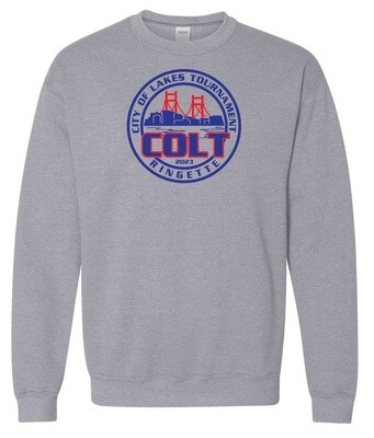 HCL - Sport Grey COLT Crewneck Sweatshirt (Full Chest)