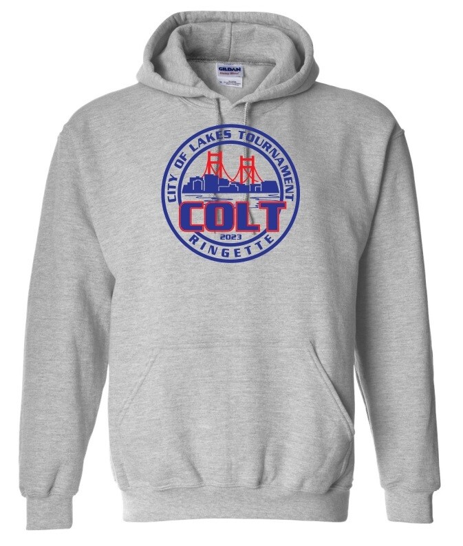 HCL - Sport Grey COLT Hoodie (Full Chest)