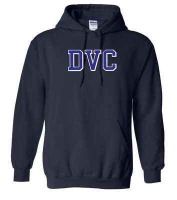 Dartmouth Volleyball Club - Navy DVC Hoodie (Full Chest Logo)