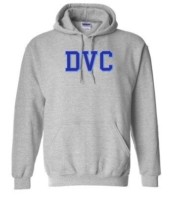 Dartmouth Volleyball Club - Sport Grey DVC Hoodie (Full Chest Logo)