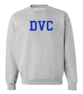 Dartmouth Volleyball Club - Sport Grey DVC Crewneck Sweatshirt (Full Chest Logo)