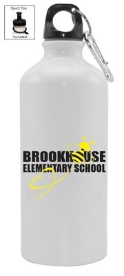 Brookhouse Elementary School - Brookhouse Elementary School Aluminum Water Bottle
