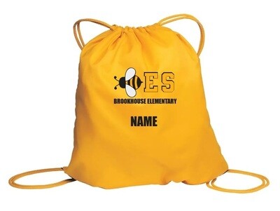 Brookhouse Elementary School - Sport Gold Bee-ES Cinch Bag