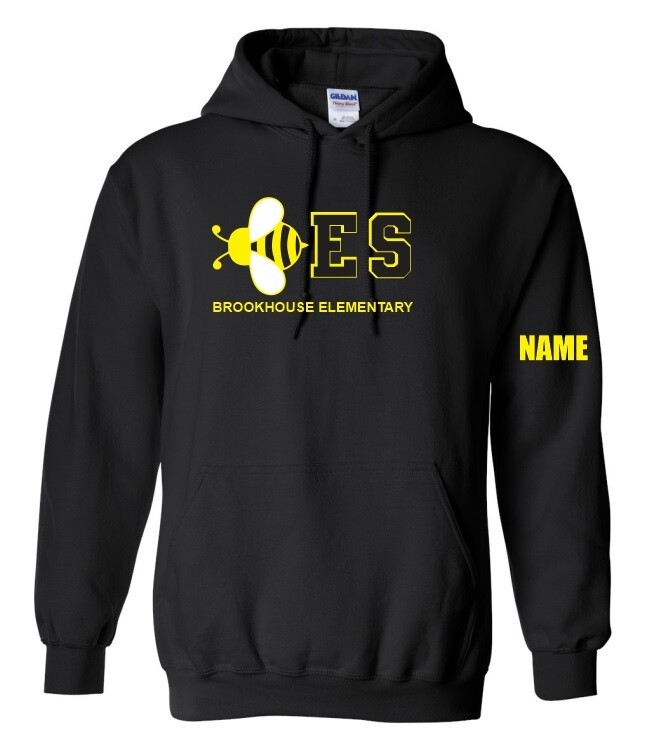 Brookhouse Elementary School - Black Bee-ES Hoodie
