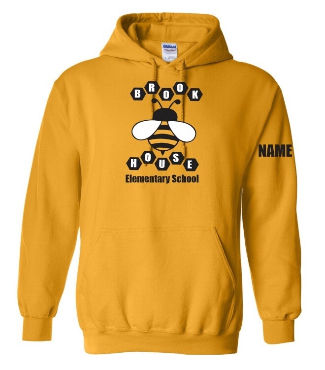 Brookhouse Elementary School - Sport Gold Brookhouse Bee Hoodie