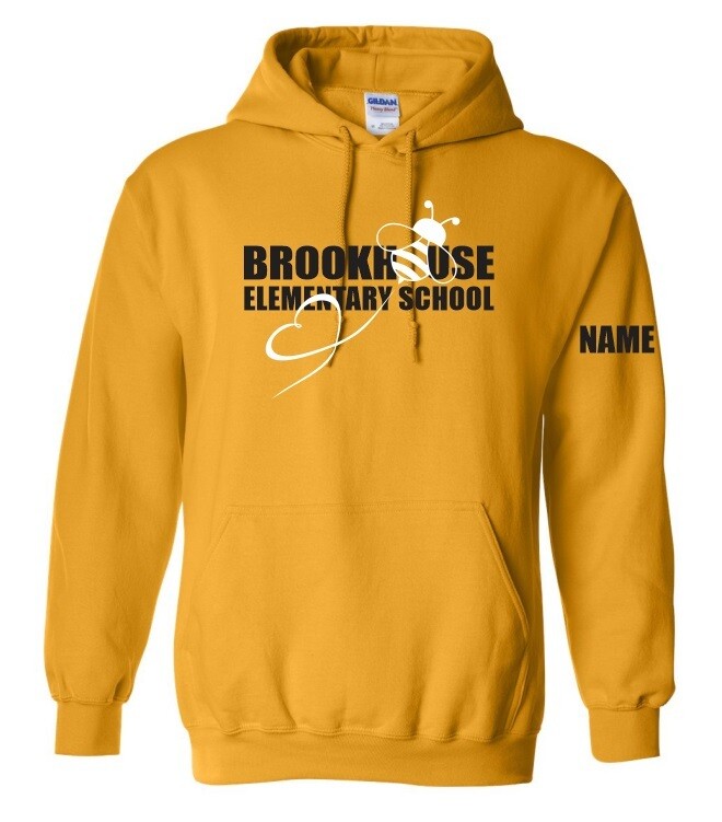 Brookhouse Elementary School - Sport Gold Brookhouse Elementary School Hoodie