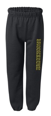 Brookhouse Elementary School - Black Brookhouse Sweatpants