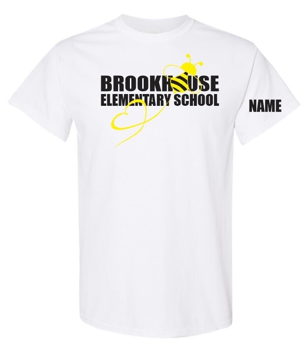 Brookhouse Elementary School - White Brookhouse Elementary School T-Shirt