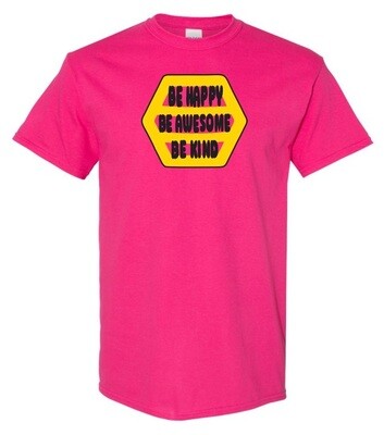 Brookhouse Elementary School - Be Happy, Be Awesome, Be Kind T-Shirt
