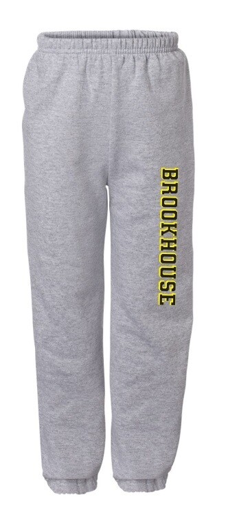 Brookhouse Elementary School - Sport Grey Brookhouse Sweatpants