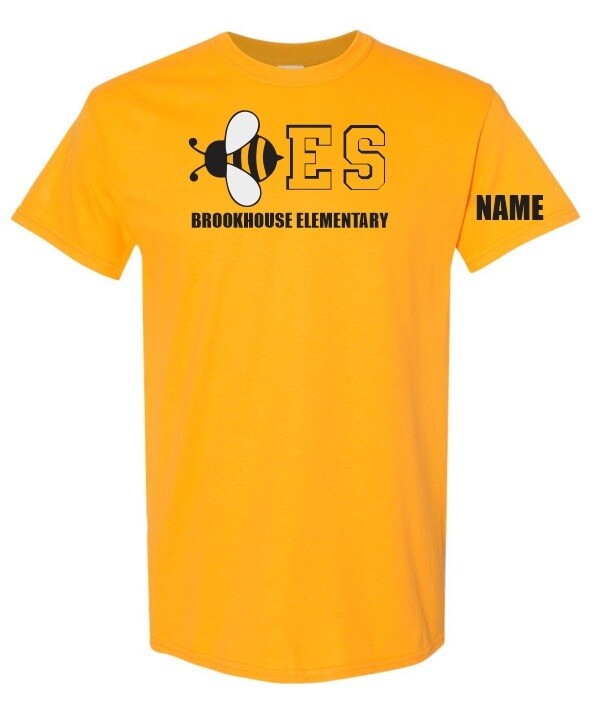 Brookhouse Elementary School - Sport Gold Bee-ES T-Shirt