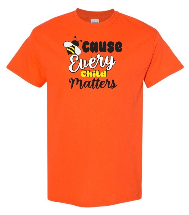 Brookhouse Elementary School -  Bee-Cause Every Child Matters T-Shirt
