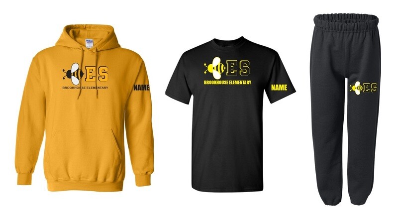 Brookhouse Elementary School- Bee-ES Bundle (Hoodie, Cotton T-Shirt &amp; Sweatpants)