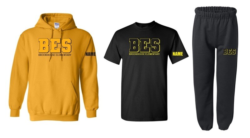 Brookhouse Elementary School-BES Bundle (Hoodie, Cotton T-Shirt &amp; Sweatpants)
