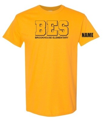 Brookhouse Elementary School - Sport Gold BES T-Shirt