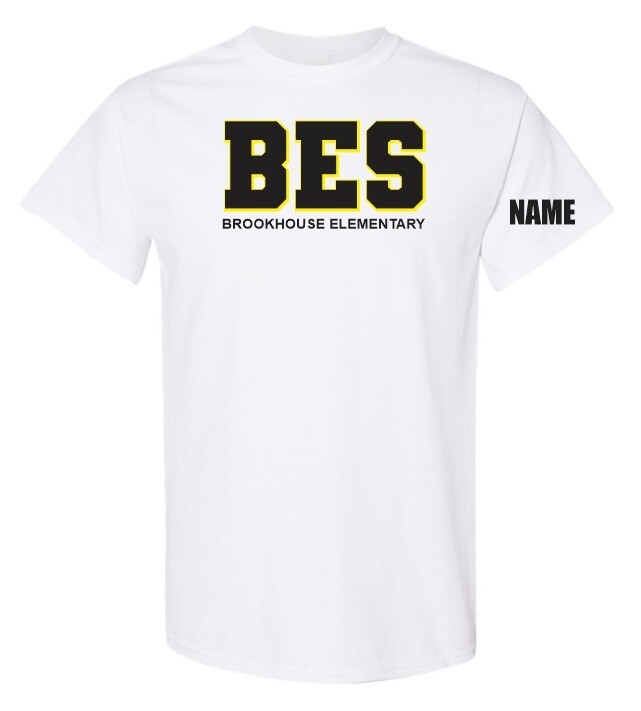 Brookhouse Elementary School - White BES T-Shirt