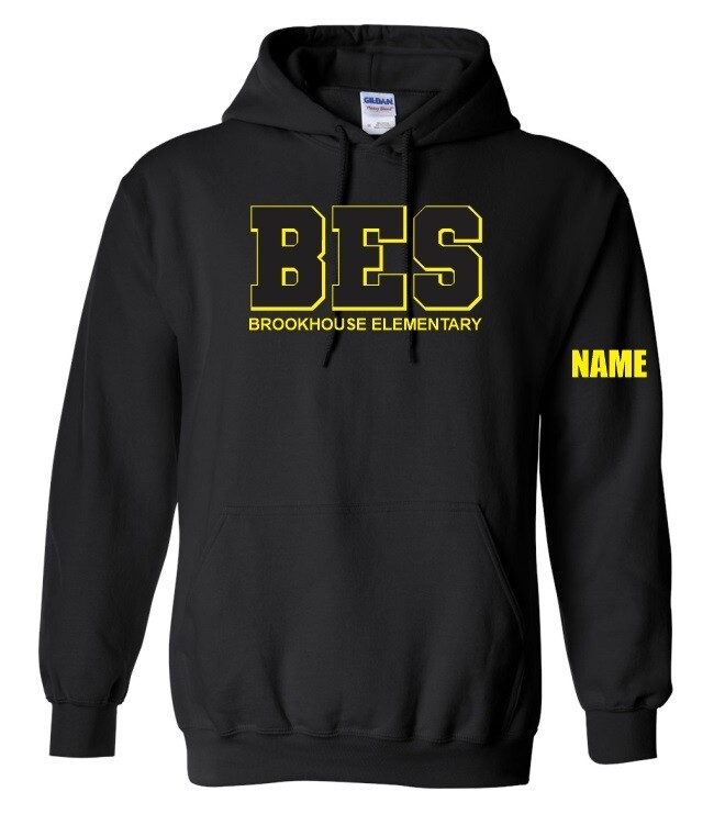 Brookhouse Elementary School - Black BES Hoodie