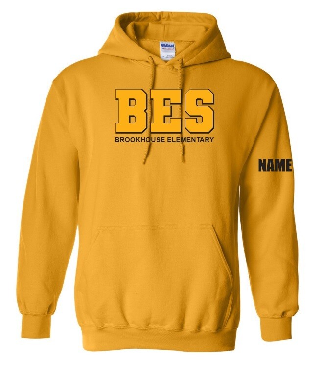 Brookhouse Elementary School - Sport Gold BES Hoodie