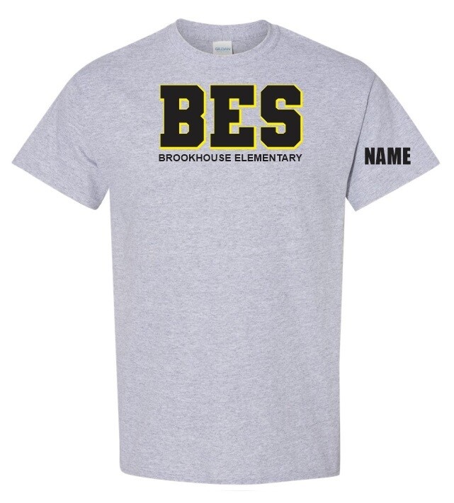 Brookhouse Elementary School - Sport Grey BES T-Shirt