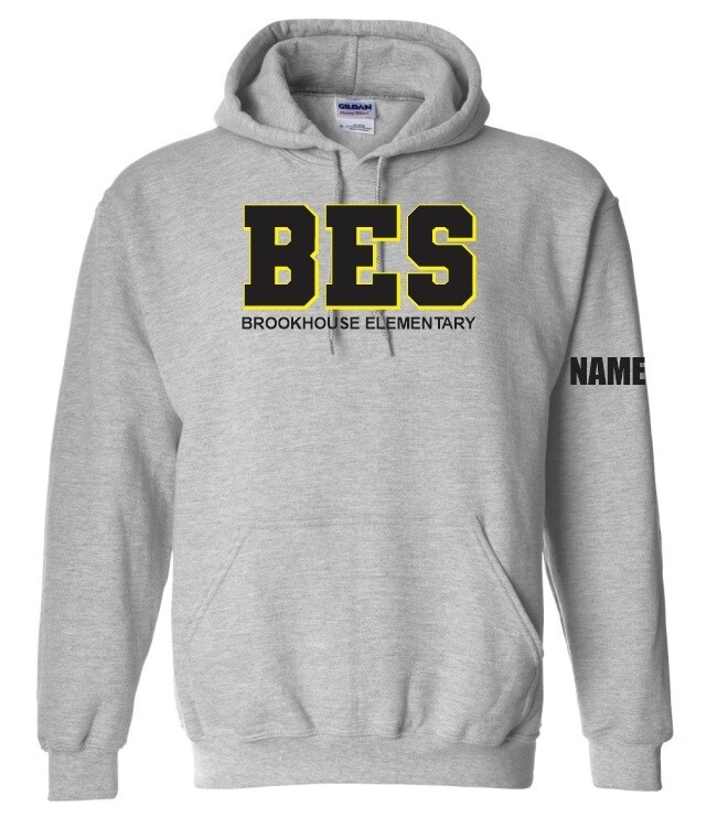 Brookhouse Elementary School - Sport Grey BES Hoodie