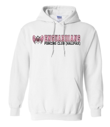 Enguardians Fencing Club - White Enguardians Fencing Club Hoodie