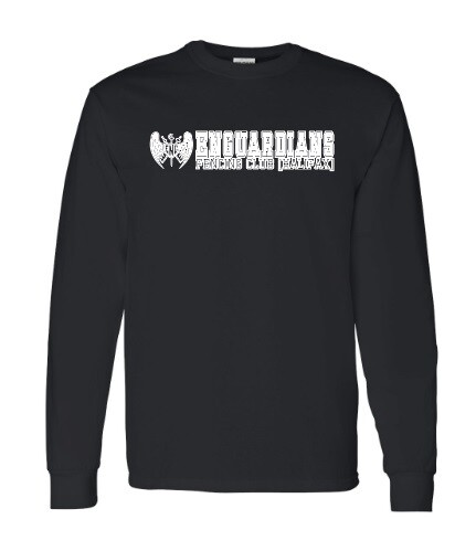 Enguardians Fencing Club - Black Enguardians Fencing Club Long Sleeve Cotton Shirt