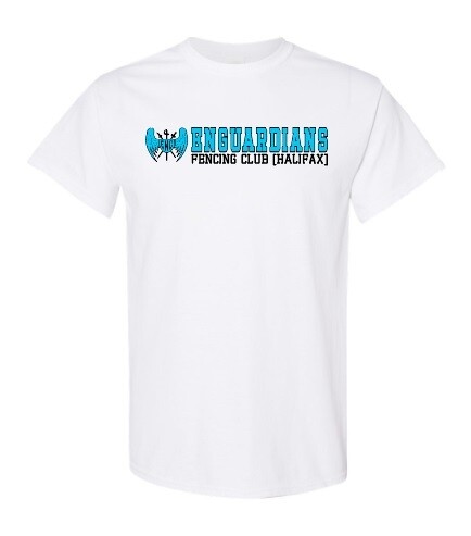 Enguardians Fencing Club - White Enguardians Fencing Club Cotton T-Shirt