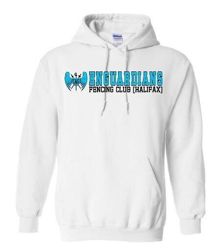 Enguardians Fencing Club - White Enguardians Fencing Club Hoodie