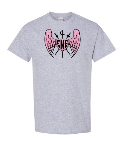 Enguardians Fencing Club - Sport Grey ENG Cotton T-Shirt