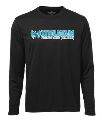 Enguardians Fencing Club - Black Enguardians Fencing Club Long Sleeve Moist Wick Shirt