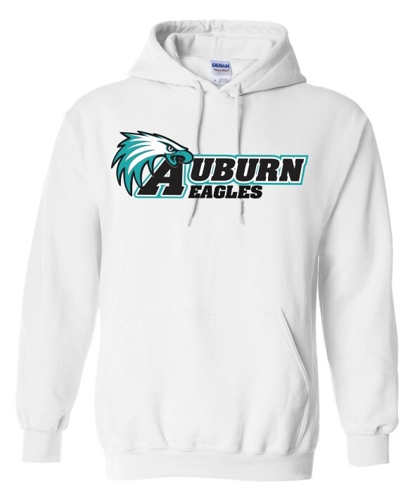 Auburn High - White Auburn Eagles Hoodie