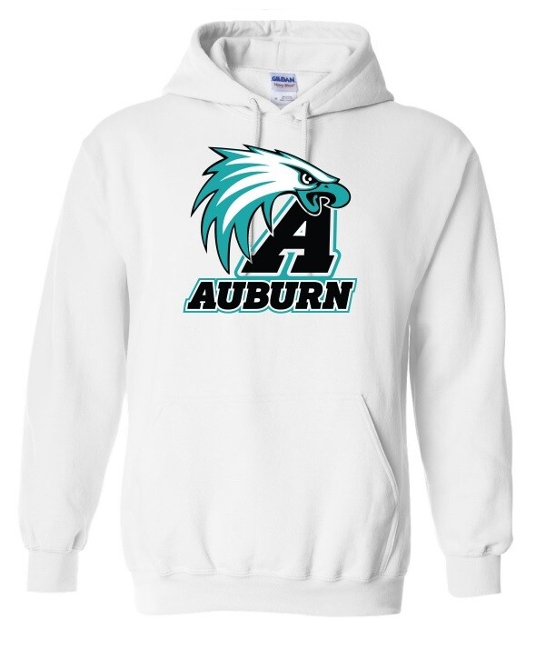 Auburn High - White Auburn Hoodie