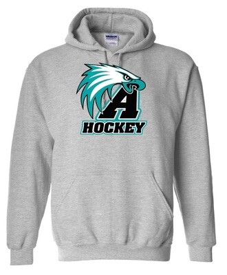 Auburn High - Sport Grey Auburn Eagles Hockey Hoodie