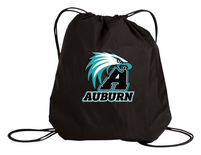 Auburn High - Black Auburn Cinch Bag