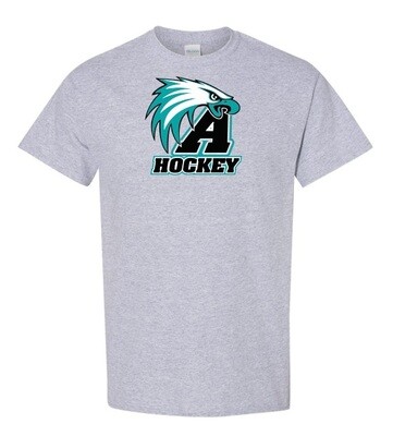 Auburn High - Sport Grey Auburn Eagles Hockey T-Shirt