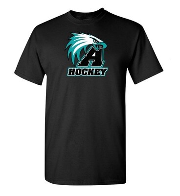 Auburn High - Black Auburn Eagles Hockey T-Shirt
