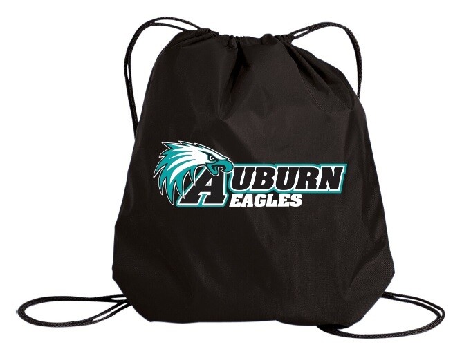Auburn High - Black Auburn Eagles Cinch Bag