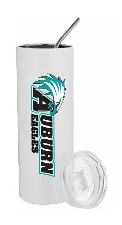 Auburn High  - Auburn Eagles Tumbler with Straw