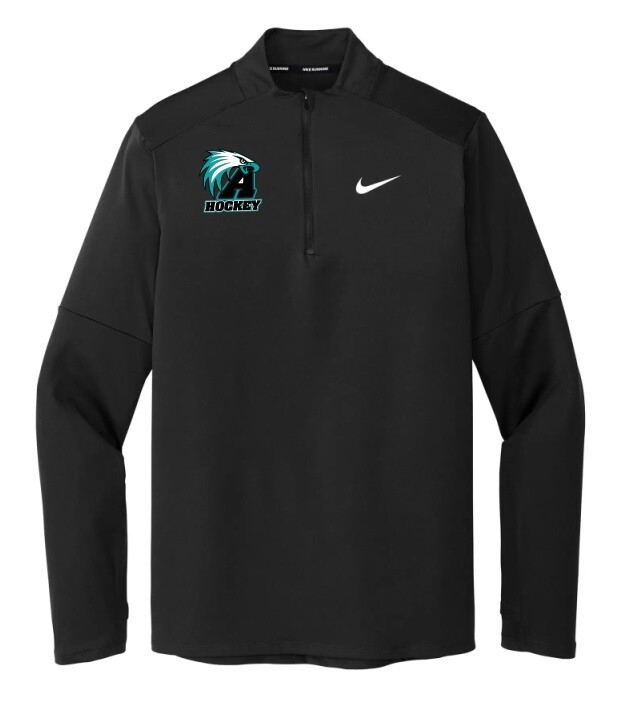 Auburn Drive - Black Auburn Eagles Hockey 1/2 Nike Zip Top
