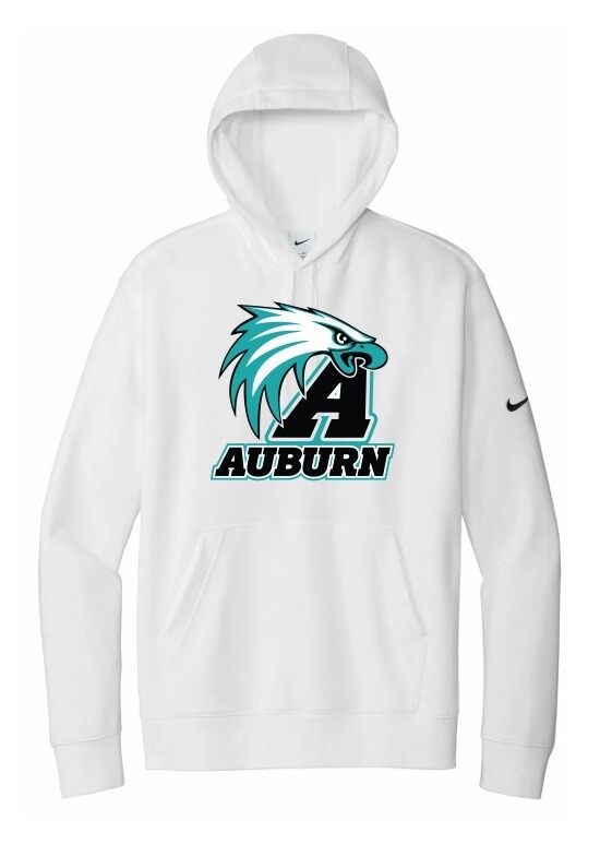 Auburn High - White Auburn Nike Hoodie